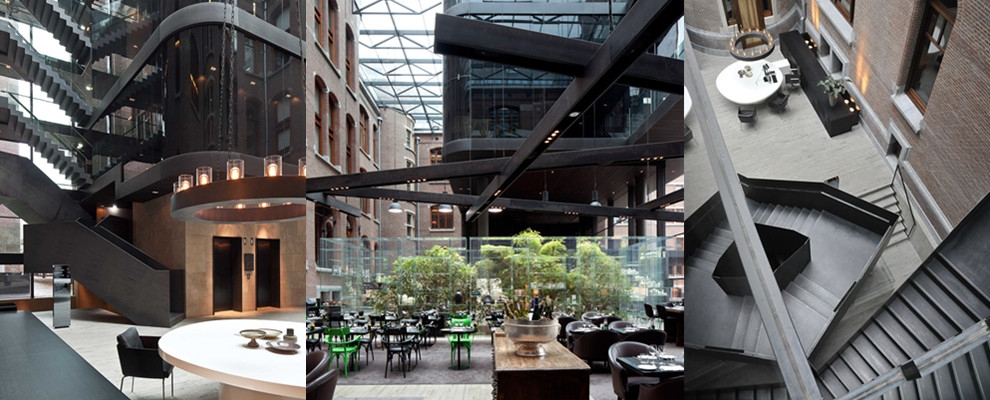 住飯店學設計/ 阿姆斯特丹Conservatorium Hotel